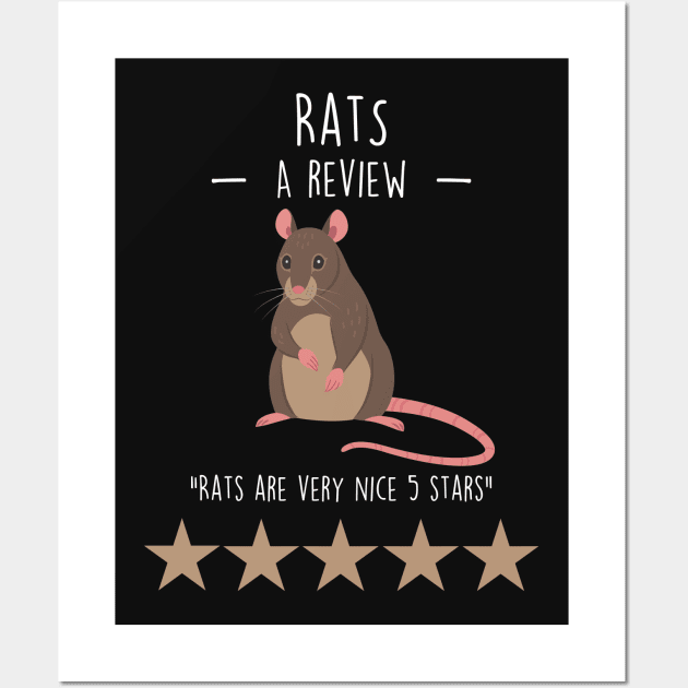 Rat Review Wall Art by Psitta